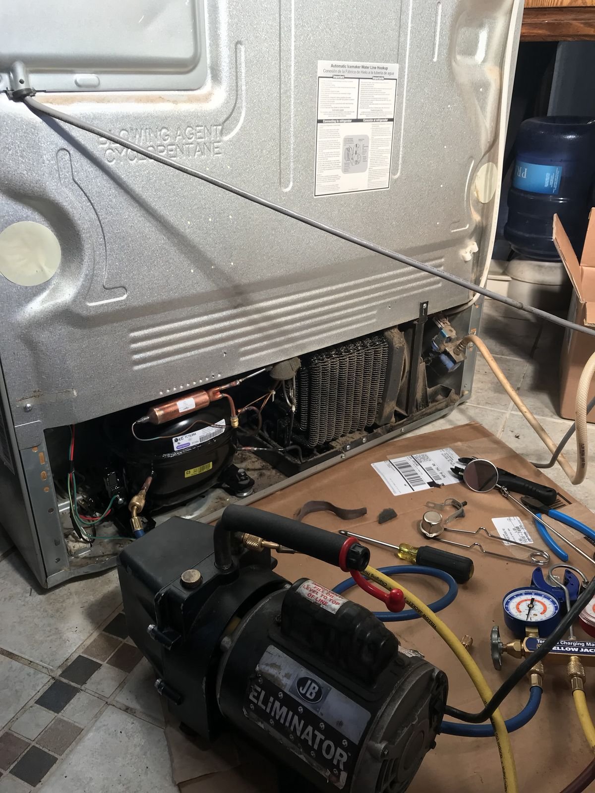 Refrigerator Gas Charging